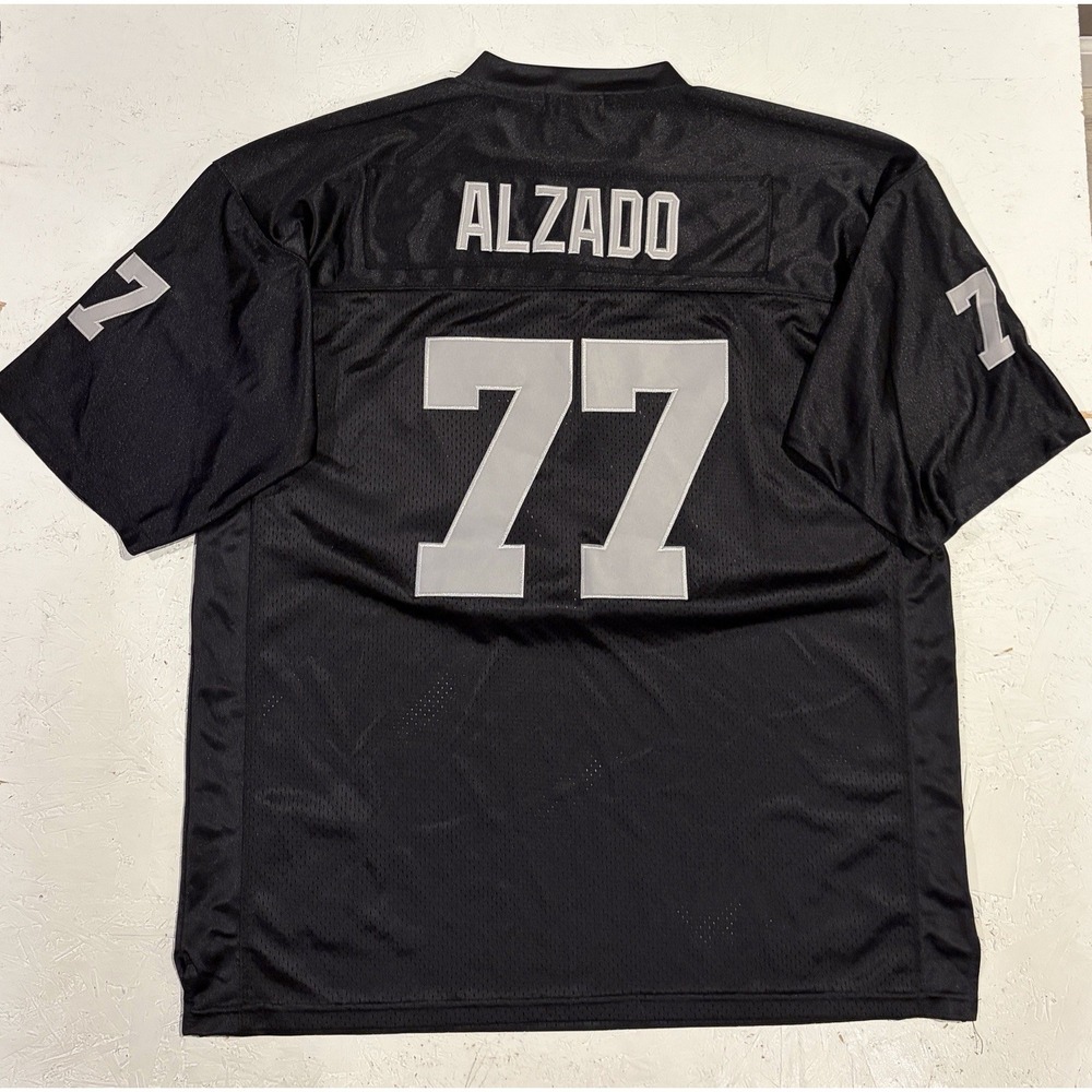 Authentic Mitchell & Ness 1984‎ Lyle Alzado Los Angeles Raiders Jersey Sz 56 3XL - Picture 9 of 10